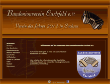 Tablet Screenshot of bandonionverein-carlsfeld.de
